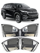 Autofact Vehicle specific Z Black Sunshades for Maruti Invicto – UV Protection, Privacy & Heat Control (Set of 4)