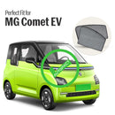 Autofact Vehicle specific Z Black Sunshades for MG Comet – UV Protection, Privacy & Heat Control (Set of 4)
