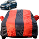 Ertiga Car Cover Waterproof Maruti Ertiga full red and black striped car body cover with mirror pockets