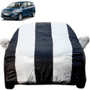 Ertiga Car Cover Waterproof Maruti Ertiga black and white striped full body cover with mirror pockets