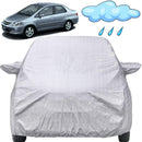 Honda City Zx Car Cover Waterproof full silver car body cover on compact sedan protecting from rain and sun