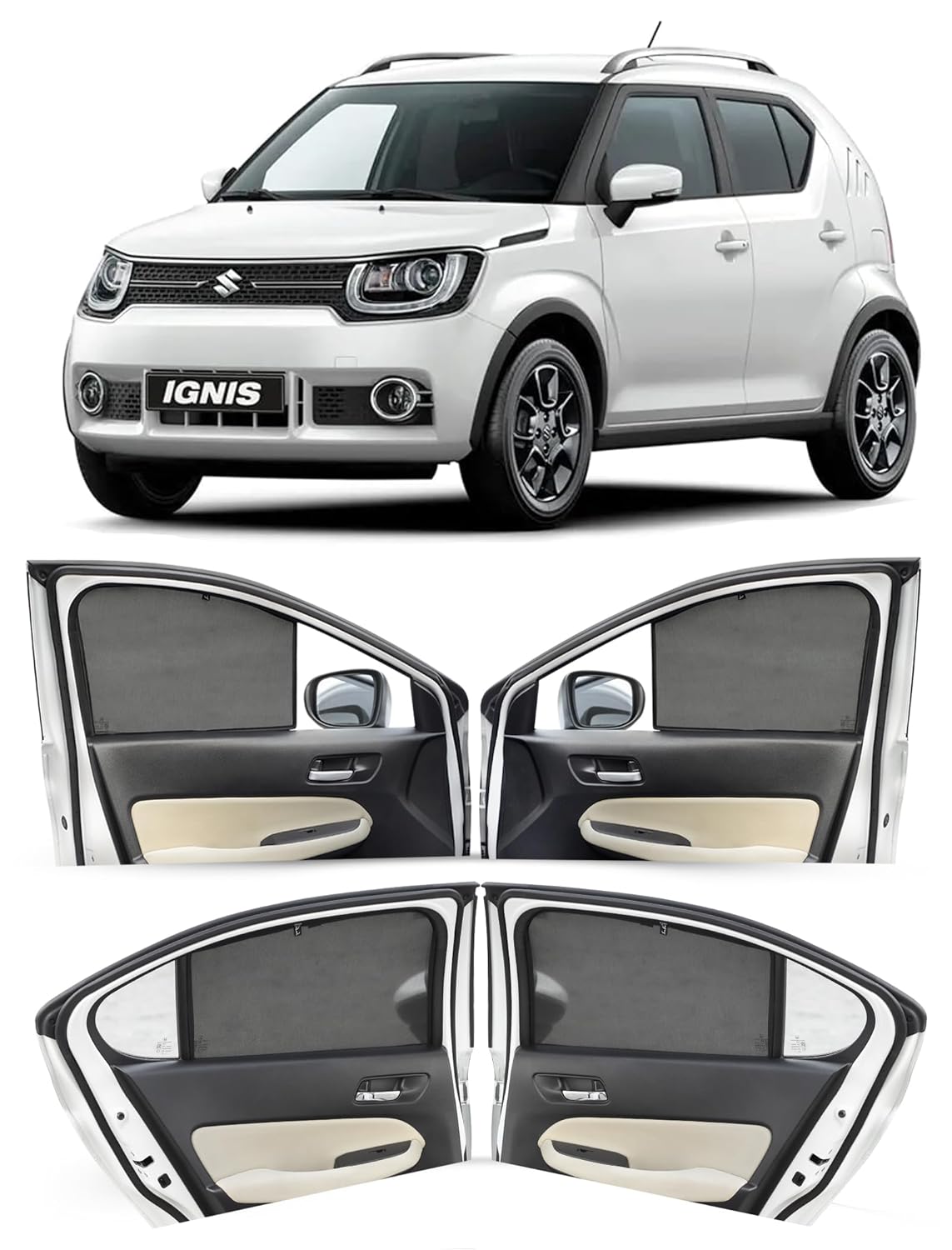 Maruti Ignis Car Sunshades