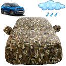 Punch Car Cover Waterproof camouflage design cover protecting Tata Punch from rain and dust