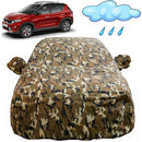 Sonet Car Cover Waterproof camouflage car body cover for Kia Sonet with mirror pockets and rain protection