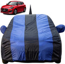 Swift Car Cover Waterproof blue and black striped protective cover for Maruti Swift car body