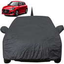 Swift Car Cover Waterproof in gray protecting a Maruti Swift car body from dust and weather