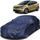 Altroz Car Cover Waterproof full body navy blue car cover for Tata Altroz with mirror pockets and elastic hem