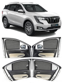 Autofact Vehicle specific Z Black Sunshades for Mahindra XUV 700 – UV Protection, Privacy & Heat Control (Set of 4)